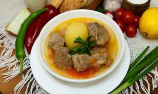 Boiled calf