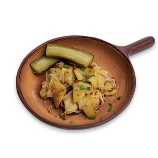 ЖАРЕНЫЙ КАРТОФЕЛЬ ПО-ДОМАШНЕМУ