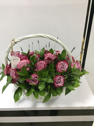 Композиция в корзине "Восторг" 