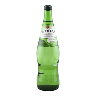 Agua Mineral Con Gas Pedras Salgadas Botella Cristal 20 Cl