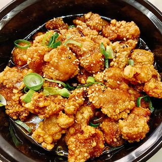 糖醋排骨 Costillas de cerdo con salsa agridulce 