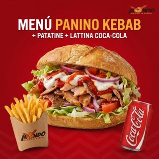 Panino Kebab menù