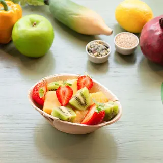 Macedonia di ananas a pezzi home-made viva