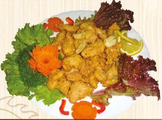 Królik smażony na maśle w sosie cytrynowym 350g