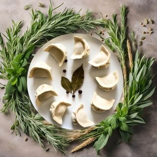 Dim sum z wołowiną i kardamonem - 9 szt. (gotowane)