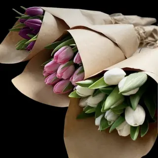 Buchet 9 lalele mix