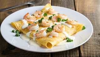 Crêpes Crevettes