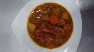 Lentejas calientes 