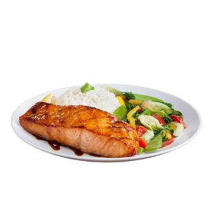 Salmón Teriyaki