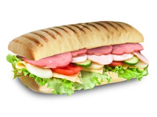 Панини с колбасой