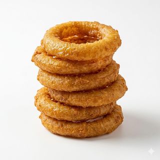 Aritos de cebolla con ali-oli