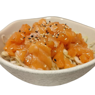 2.Ensalada de col y salmón