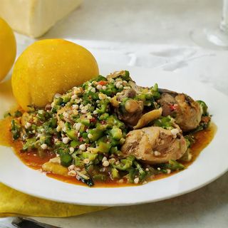 Okra vs Kpanla: + Swallow