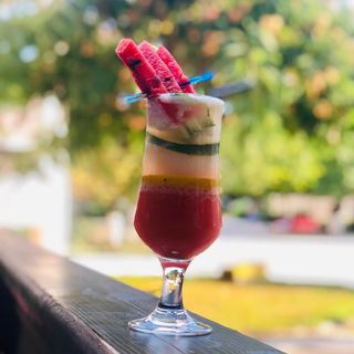 Fruit puree lemonade 450ml