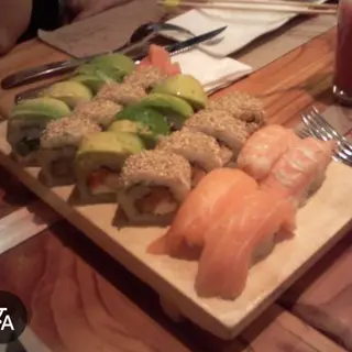 menu sushi para 2 persona