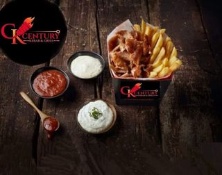 Kebab Box z mięsem kraftowym 1000ml