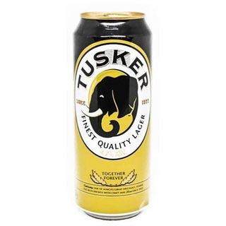 Tusker Lager Beer, 500ml Can