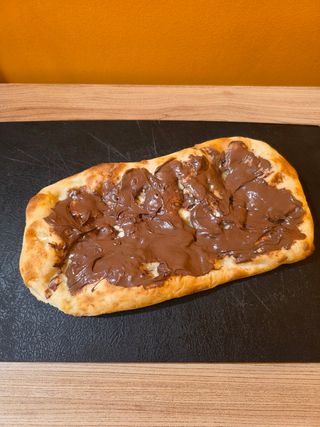 Base semplice con Nutella
