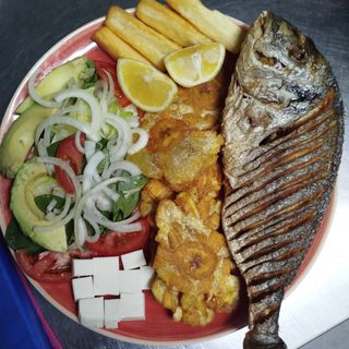 Pescado frito