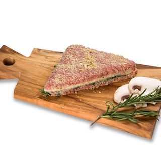 Tramezzino prosciutto, rucola e formaggio piatto
