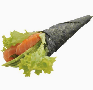Sake temaki