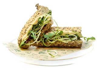 Sándwich mediterranean vegan