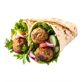 Piadina falafel