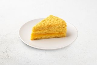 Торт Наполеон манго-маракуя