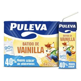 Batido de Vanilla Puleva Pack 6x200 Ml.