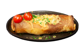 Slana krepa 88 chicken cheese zapečena u rerni