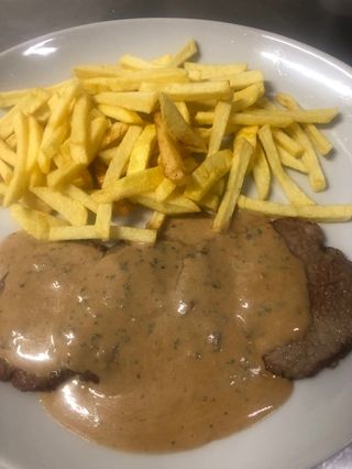 Escalopines  al marsala