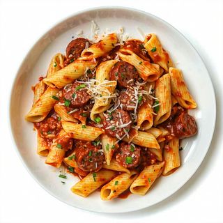 Gramigna con salsiccia