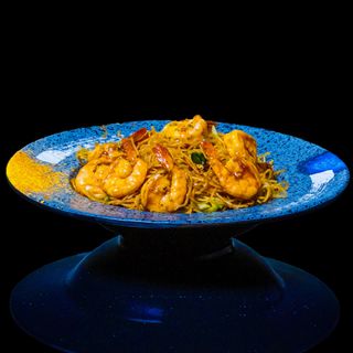 B25 Massa de Arroz com Gambas