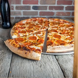 Pizza Diavolo + Coca-Cola + Chocolate sprinkle doughnut