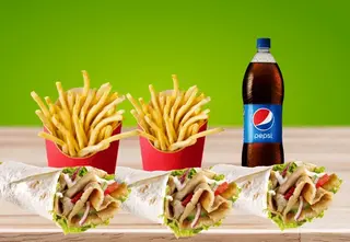 Menú durum (3 personas)