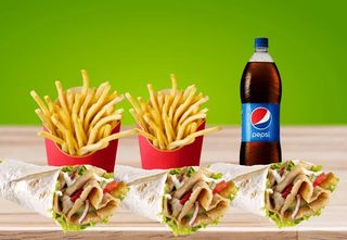 Menú durum (3 personas)