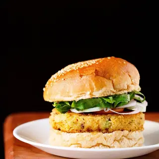 Menu humburger vegetal