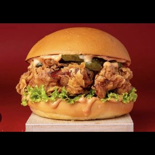 Burger De Pollo Crujiente 