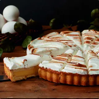Tarta cu lamaie si bezea 92g