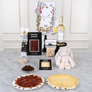 Caja Recién Mamá Aperitivo Gourmet & Conejo Blanco CO