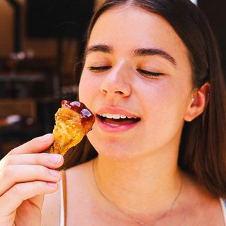 Alitas de pollo crujiente