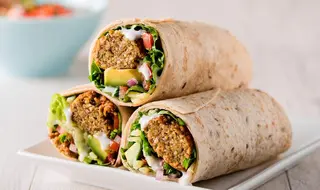 Piadina falafel