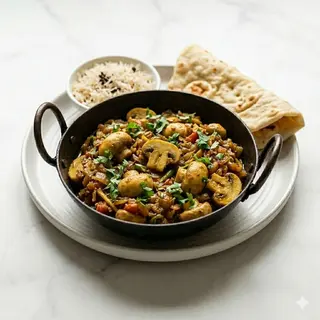 Mushrooms Bhaji