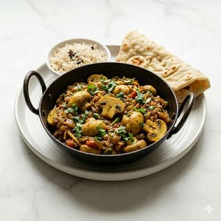 Mushrooms Bhaji