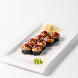 Хакане с креветками