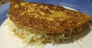 Cachapa De Queso rallado  Y Mantequilla (1 Ud.)