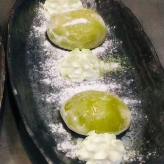 Mochi helados té verde matcha