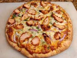 Pizza chicken tikka fajita