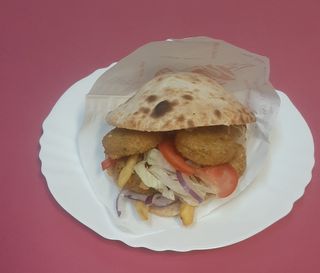 Panino falafel