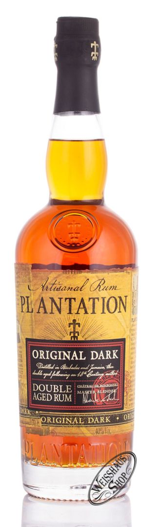 Plantation Original Dark Barbados and Jamaican Rum 40 vol. 070l 
